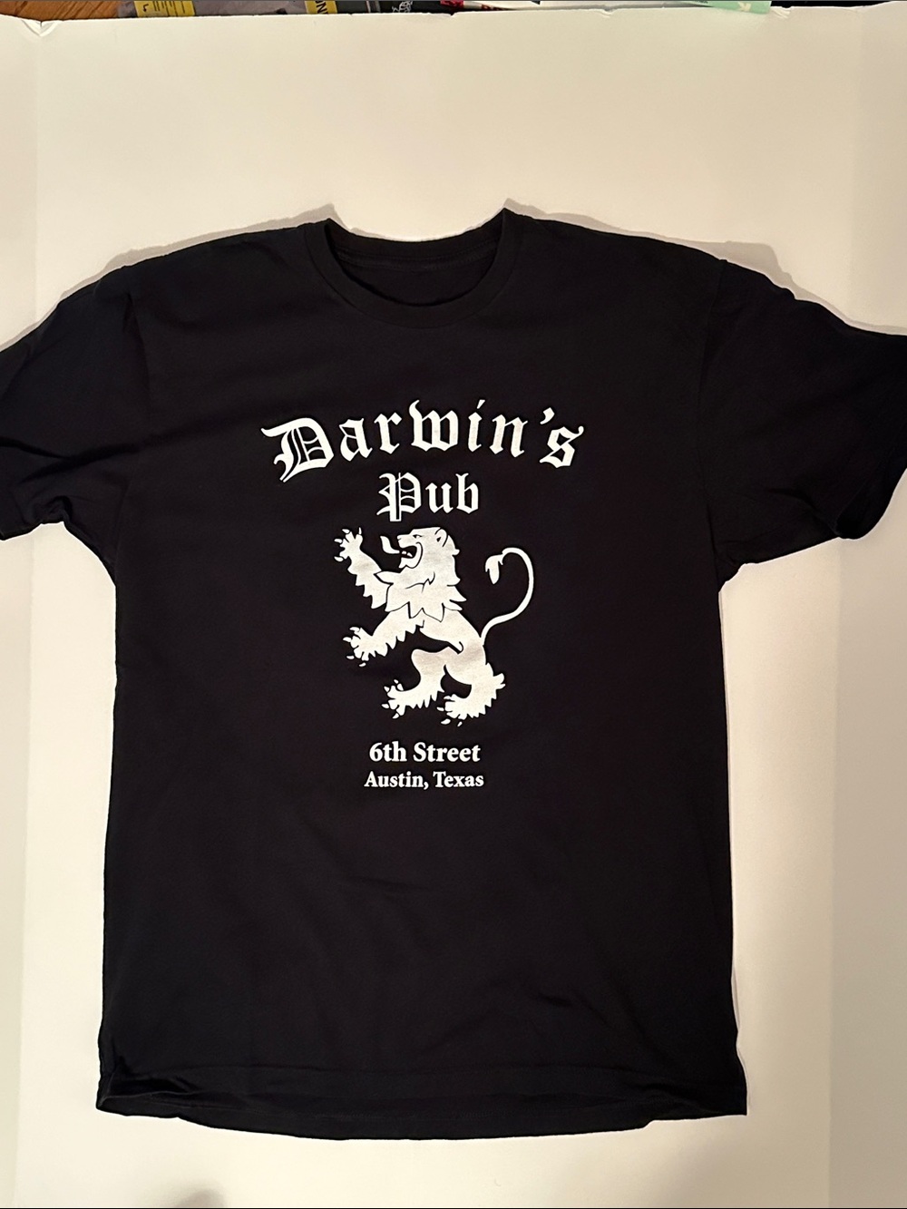 Black Graphic Tee - Austin, Texas